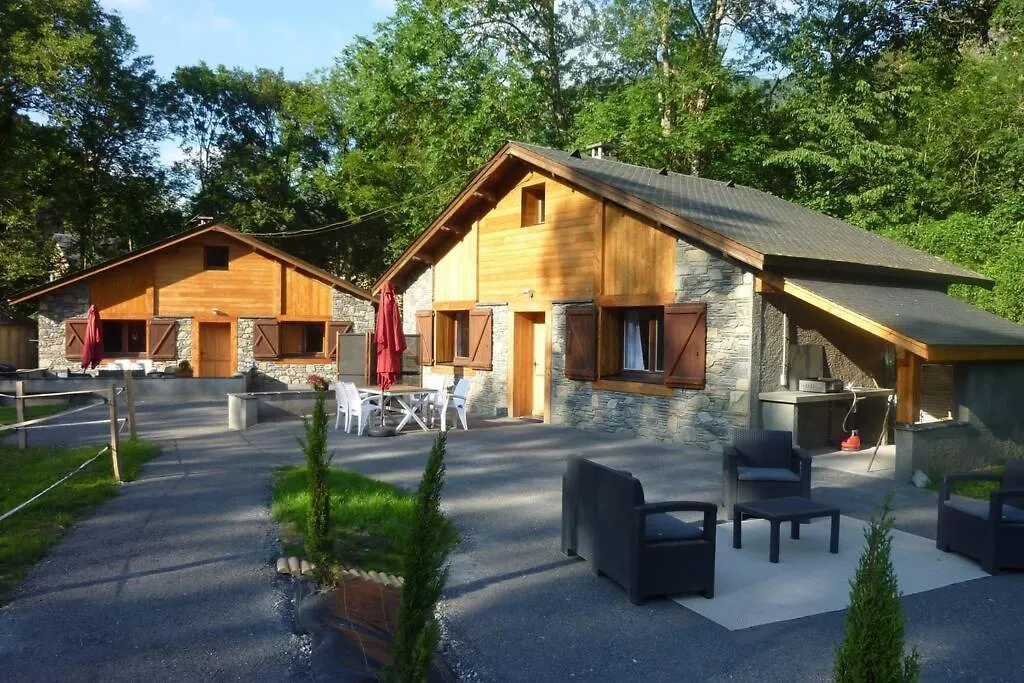 Semesterbostad Chalet Le Nordique Bain Nordique Sauna Frechet-Aure Frankrike